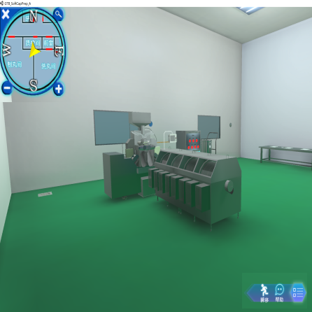 工業(yè)生產制藥3D虛擬現(xiàn)實仿真軟件