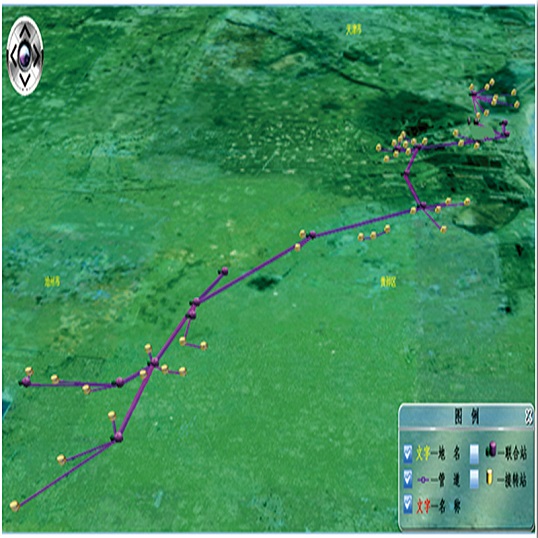油氣管線狀態(tài)參數(shù)實時監(jiān)測三維虛擬仿真系統(tǒng)