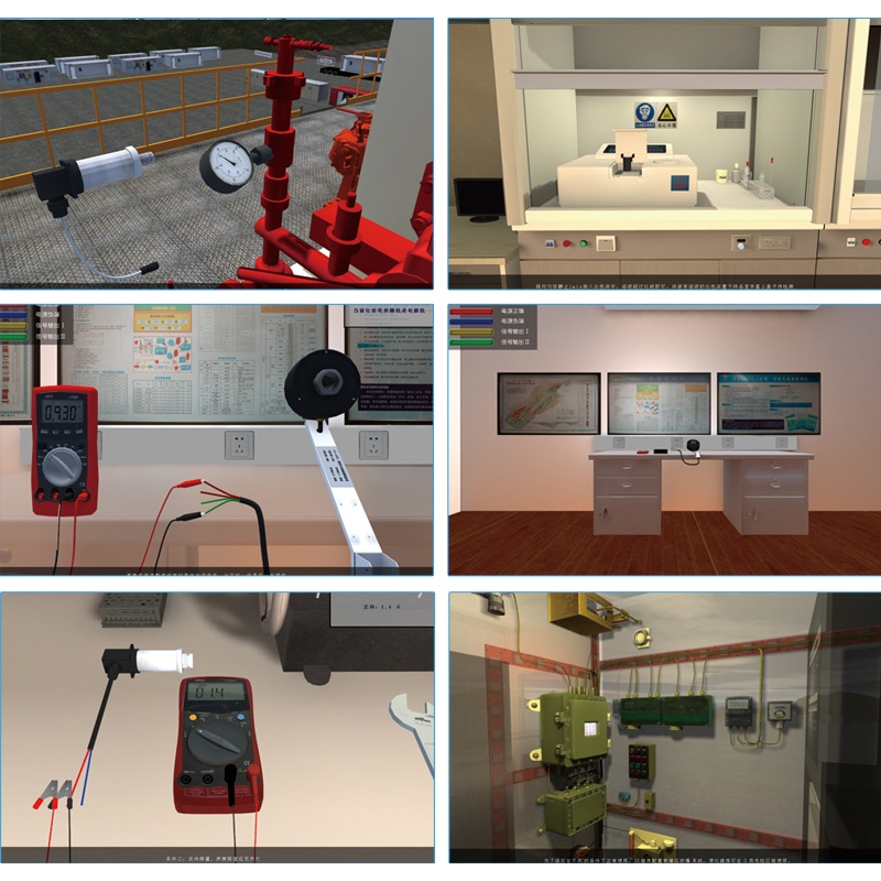 錄井設(shè)備操作及維護三維仿真培訓系統(tǒng)